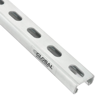 Metal Channel by Global Industrial – 1-5/8" X 7/8", Pre-Galvanized Zinc, Pack of 4, Model 713139