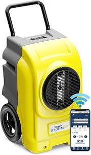 270 PPD LGR Commercial Dehumidifier with Pump by ALORAIR – Large, 270.0 pints, Plastic, Yellow, Model Storm Elite