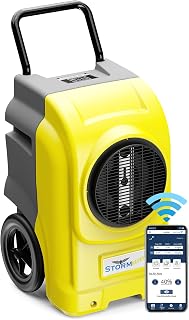 270 PPD LGR Commercial Dehumidifier with Pump by ALORAIR – Large, 270.0 pints, Plastic, Yellow, Model Storm Elite