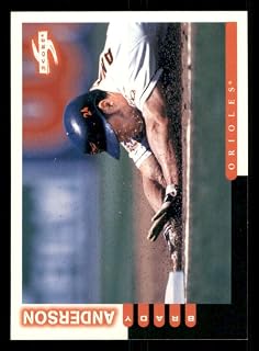 Baseball Trading Card MLB 1998 Score #81 Brady Anderson NM Near Mint Orioles