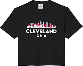 Cleveland Comfort Colors Crop Top