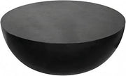 Starlight Canyon Home Black Coffee Table Contemporary Concrete Top with Fibre Reinforced Concrete Construction, Durable 1-Piece Design