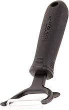 Winco Black Straight Edge Y Peeler, Handle