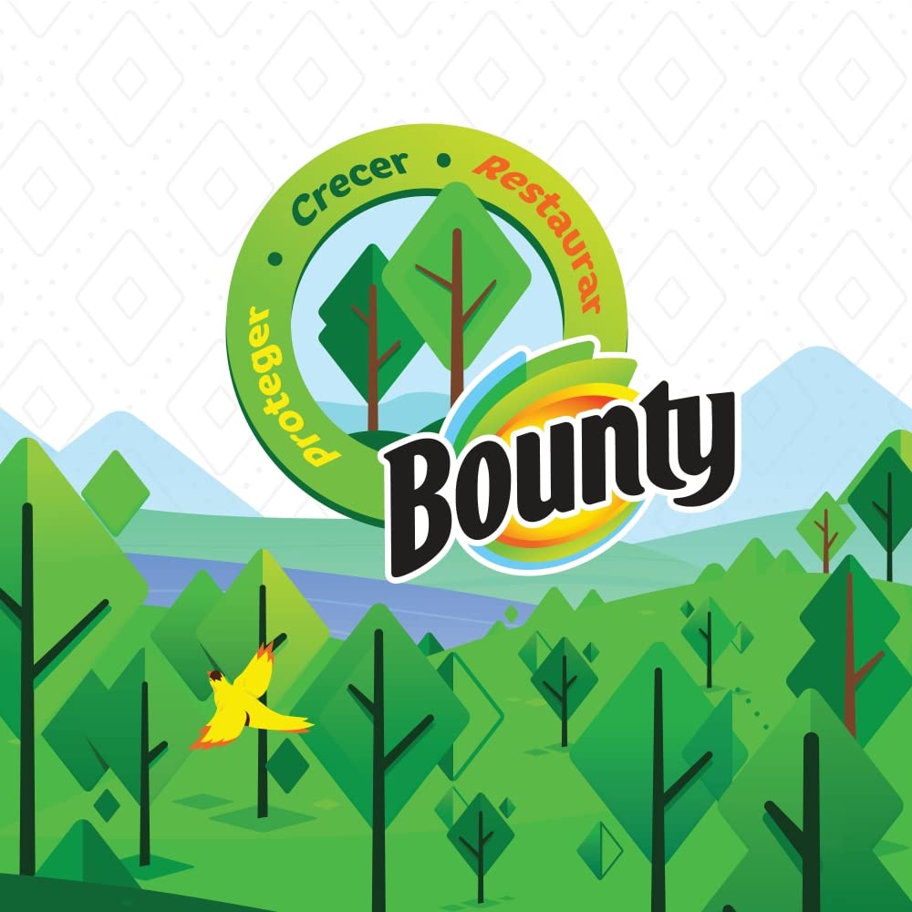 Bounty White / 1 / 110 Count (Pack of 6) Paper Towels