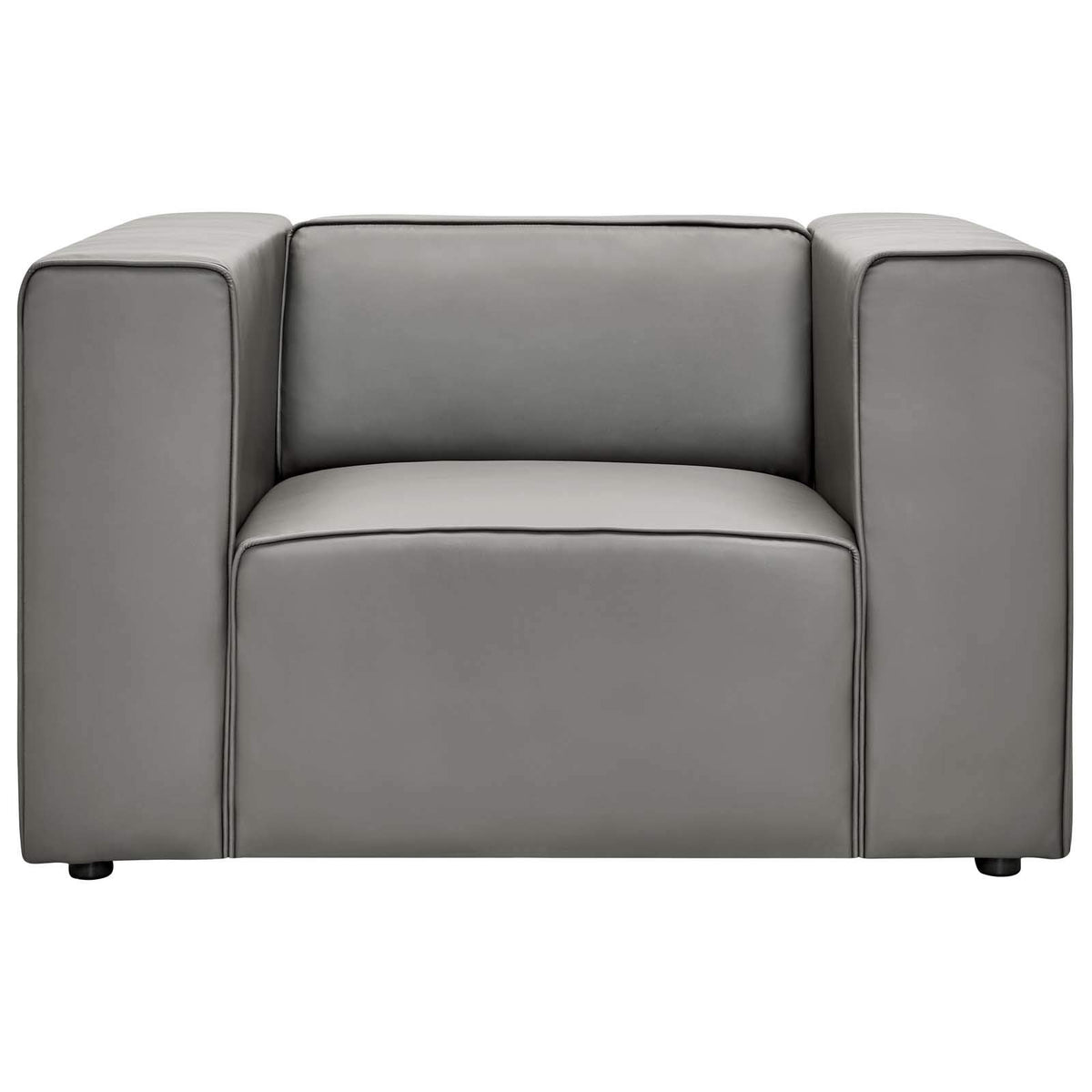 Modway Grey / Contemporary / Armchair Chairs