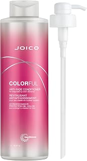 Joico Colorful Anti-Fade Conditioner | For Color-Treated Hair | Preserve Hair Color & Vibrancy | Boost Shine & Reduce Breakage | Sulfate Free | With Camellia Oil & Pomegranate Extract
