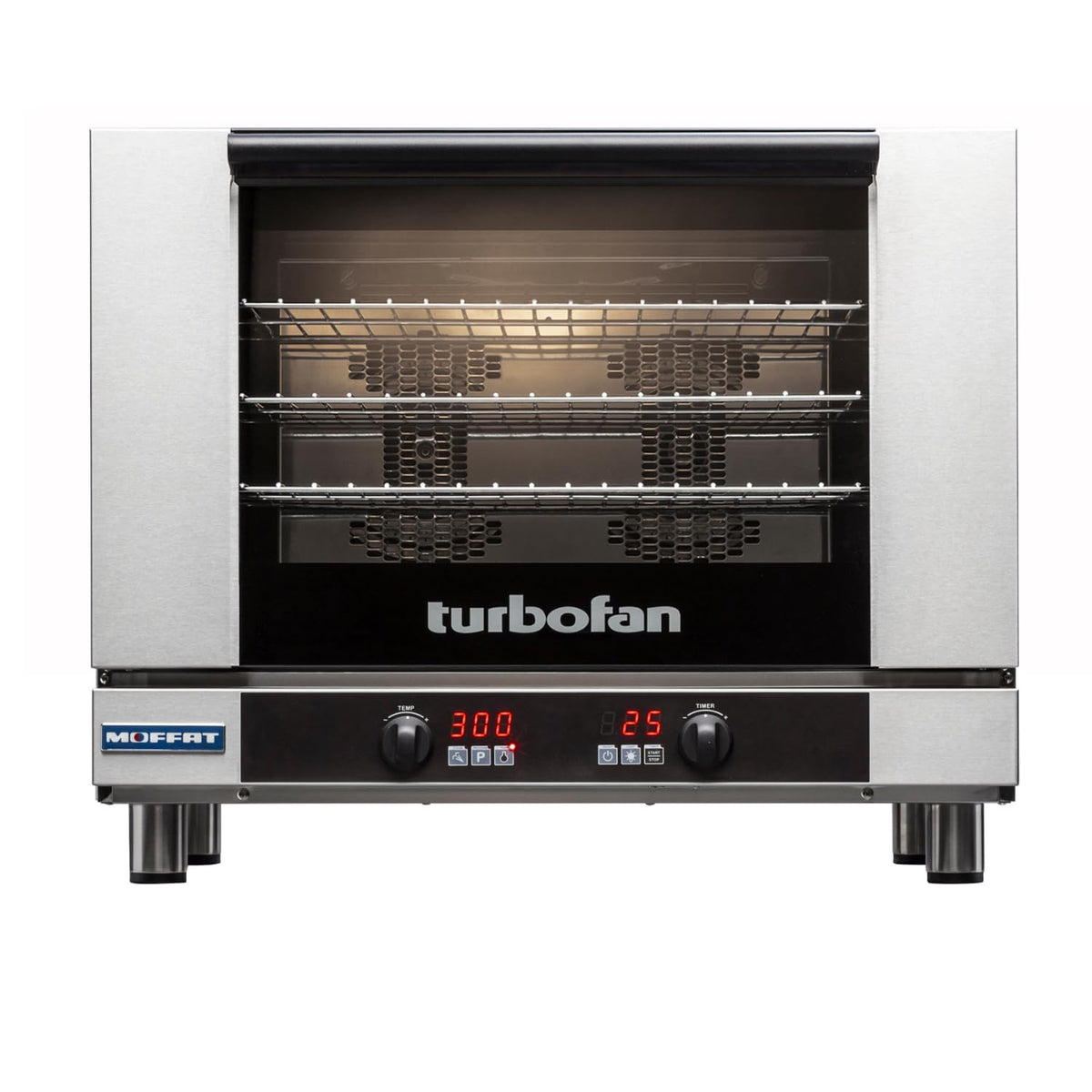 Moffat Oven | Digital | 220-240V / 26" / Stainless Steel Commercial Ovens