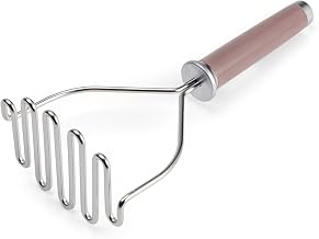 KitchenAid Classic Wire Masher, 10-Inch, Dried Rose