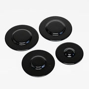 Robertshaw Gas Range Burner Cap Black 4 Pack Kit WPW10170555