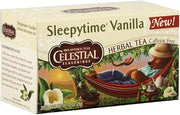 Vanilla, Sleepytime, 1-ounces (Pack of6) by Celestial Seasonings – 20 Count (Pack of 6), Pack of 6, Model 01347624