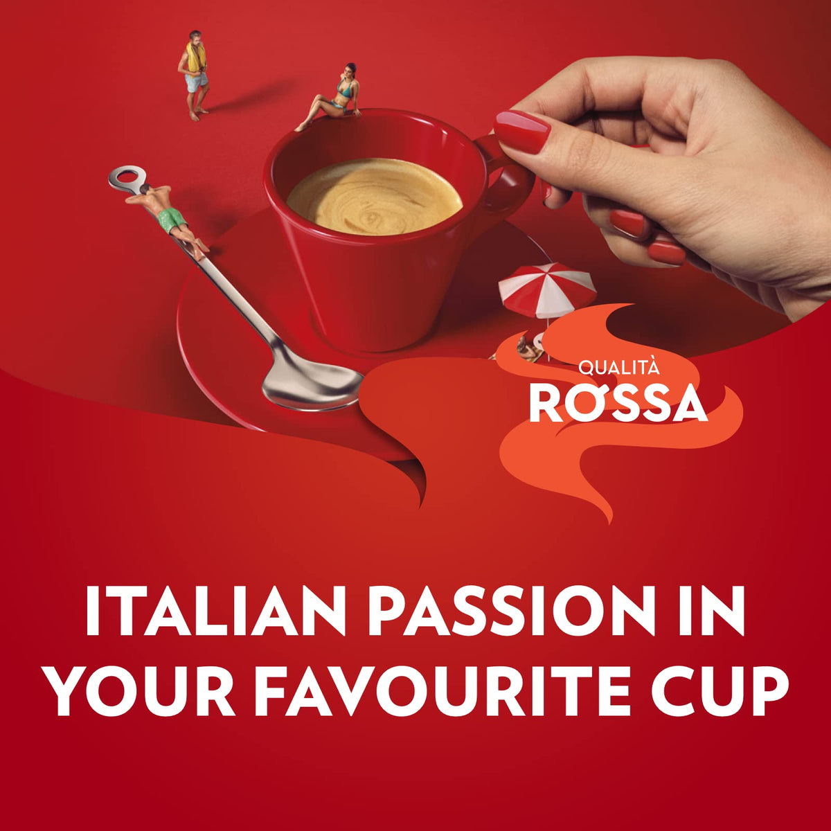 Lavazza Qualita Rossa / 8.82 Ounce (Pack of 20) / 20 Ground Coffee