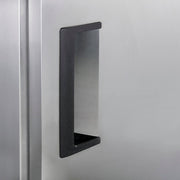 Reach In Split Door Refrigerator by Nexel – Stainless Steel, Silver, Model CFD-2RR-SD-HC