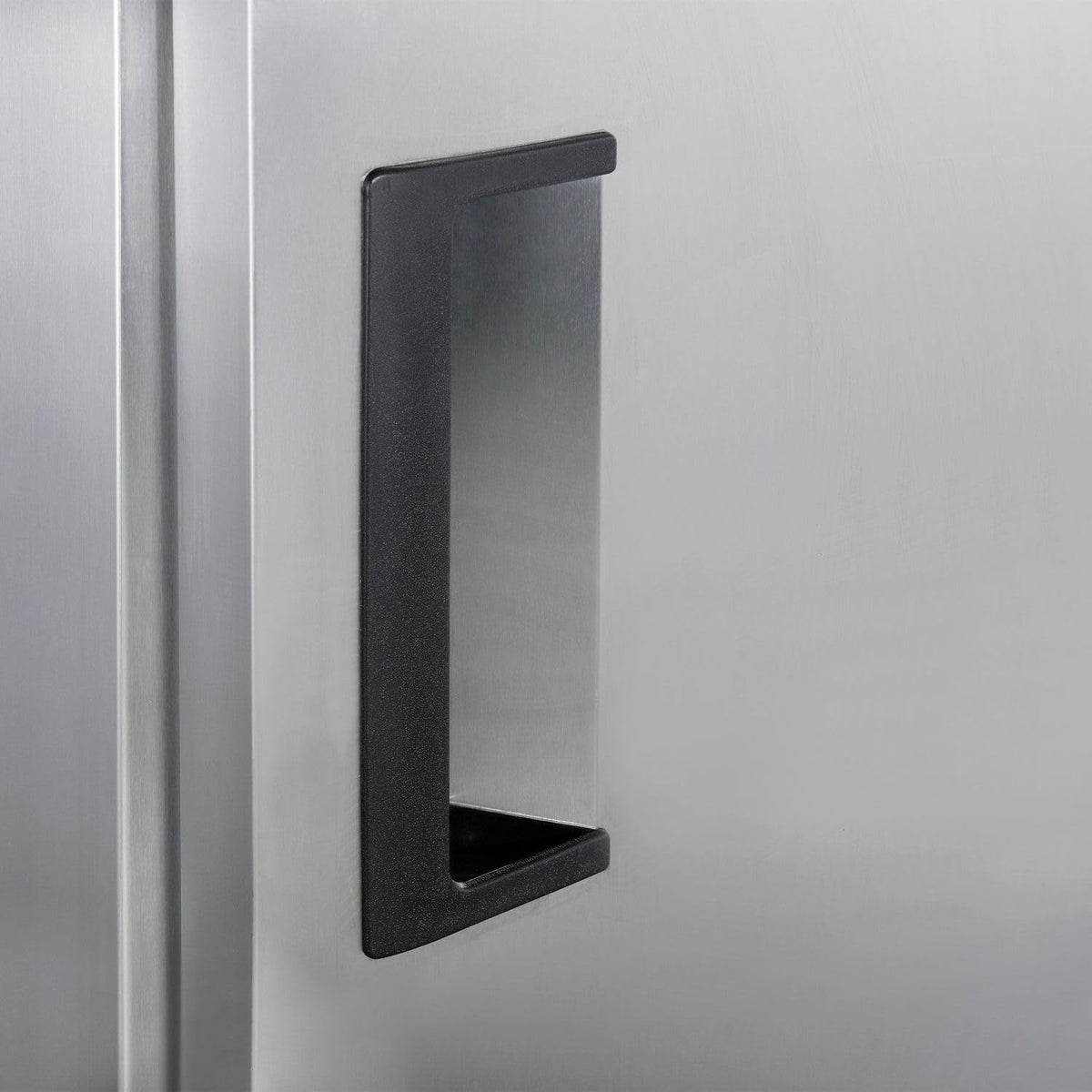 Reach In Split Door Refrigerator by Nexel – Stainless Steel, Silver, Model CFD-2RR-SD-HC