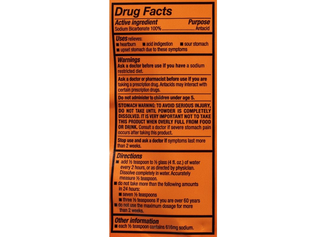 Baking Soda by ARM & HAMMER – 192 Ounce (Pack of 1), Plain, Model 1191