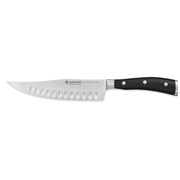 Classic Ikon 7" Hollow Edge Craftsman by Wüsthof – 7", High Carbon Stainless Steel, Black, Model 1040334318