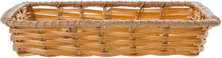 HUBERT Storage Basket Rectangular Natural - 10"L x 12"W x 2 1/2"H