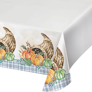 Creative Converting Decadent Cornucopia Paper Tablecloth