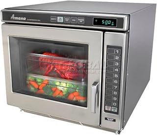AMANA RC22S2 Commercial Microwave Oven, 1.0 cu. ft., 2200 watts, heavy volume