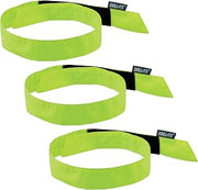 Ergodyne Chill Its 6705 Cooling Bandana, Evaporative Polymer Crystals for Cooling Relief, Quick and Secure Fit, 3-Pack