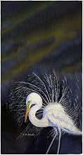 Breeding Egret Beach Towel