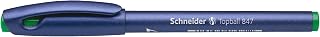 Schneider Topball 847 Rollerball Pen with Plastic Nib 0.5 Green