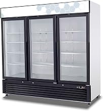 Migali C-72FM 72 Cu/ft 3 Glass Door Merchandiser Freezer
