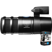 AT2040USB Hypercardioid Dynamic Podcast USB Microphone by Audio-Technica – 14.53 cm, Metal, Black, Model E99AT2040USB