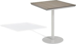 Travira 38" Square Bar Table - Tekwood Vintage