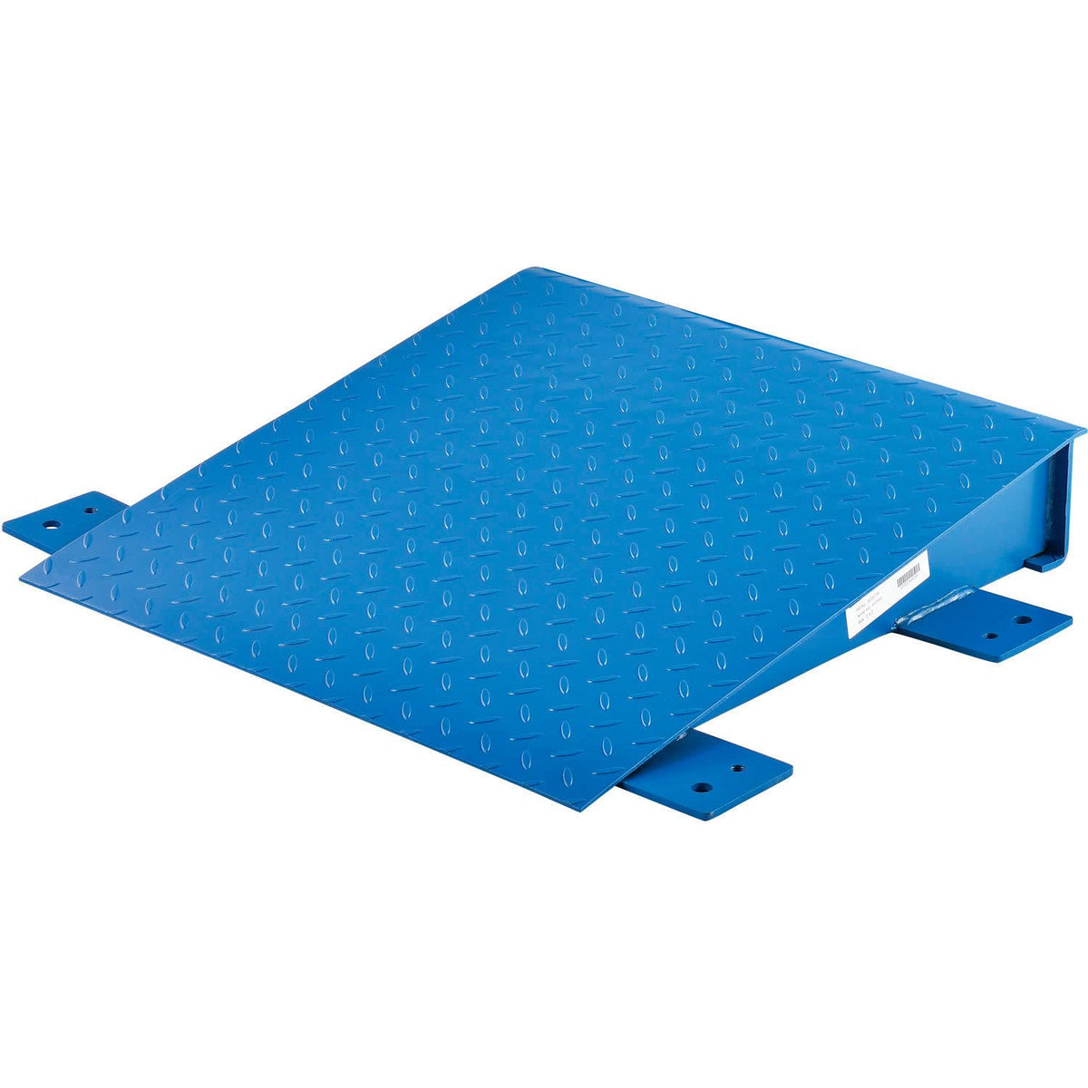 Ramp for 2'x2' NTEP Pallet Scale by Global Industrial – Alloy Steel, Blue, Model OP-750-2x2-PL