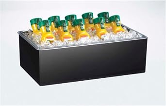 Cal-Mil 475-12-13 Melamine Housings, 12" W x 20" D x 7" H, Black