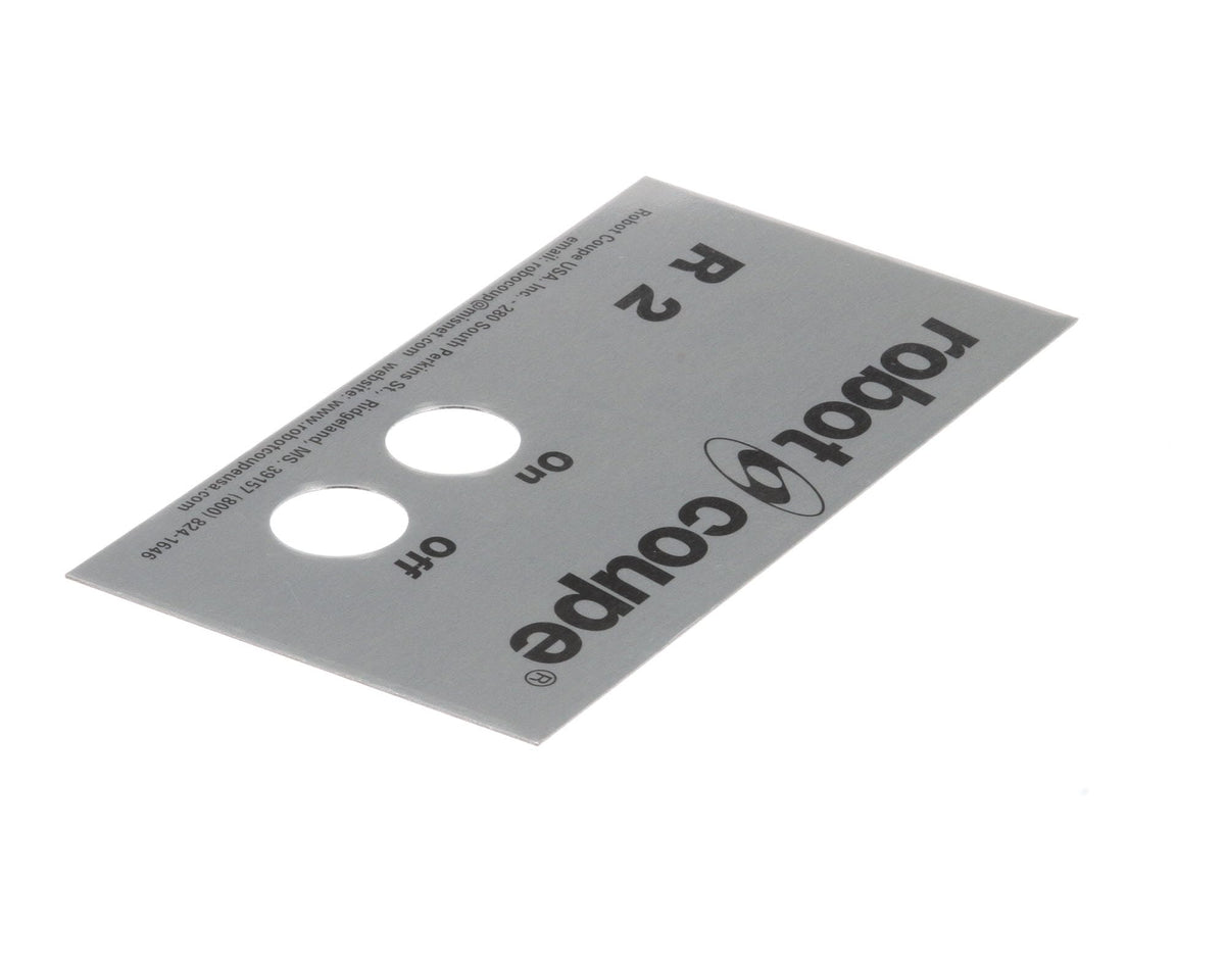 Front Plate Data by Robot Coupe – Model 400538