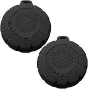 Buffalo Tools SPEAKERX7SET: Pocket Size Wireless Bluetooth Water Resistant Speaker 2 Pack