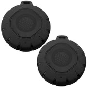 : Pocket Size Wireless Bluetooth Water Resistant Speaker 2 Pack by Buffalo Tools – Black, Model SPEAKERX7SET