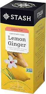 Stash Lemon Ginger Herbal tea 30 count