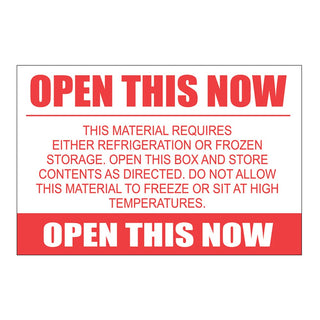 Temperature Awareness Label by Polar Tech – Multicolor, Model TAL817
