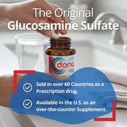 Glucosamine + INVIGOFLEX CS Joint Support Supplement Bundle by Dona – Commercial Grade