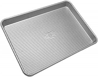 USA Pan 1050HSLD-ST Bakeware Nonstick Half Sheet Pan, Lid