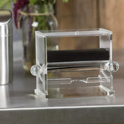 5-1/2" Stir Stick Dispenser by Tablecraft – 5-1/2-Inch, Acrylic, Clear