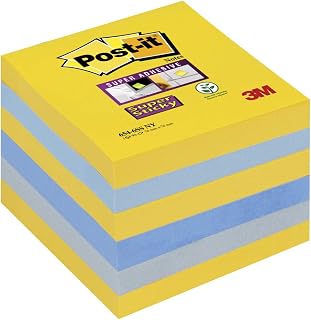 Post-it Super Sticky Notes New York Colours, 6 Pads, 76 mm X 76 mm