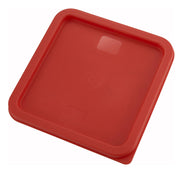 Winco 6 / 8 Quart / Lid / Red Containers