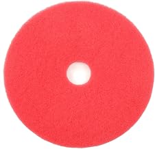 Global Industrial 641308RD 22 in. Buffing Pad - Red - 5 Per Case