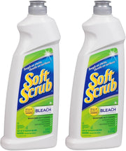 Cleanser with Bleach by Soft Scrub – 24 Ounce (Pack of 2), Pack of 2, Model 1602