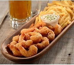 Mariner Jack 31 35 Tail Off Beer Battered Shrimp, 2.5 Pound -- 4 per case.