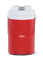 00031261 Laguna Sports Beverage Cooler Jug with Chain Link Fence Hooks by Igloo – 1/2 Gallon, 0.5 gallons, Plastic, Red