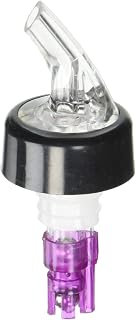Winco Measuring Pourer, 1.13-Ounce, Purple Tail with Collar