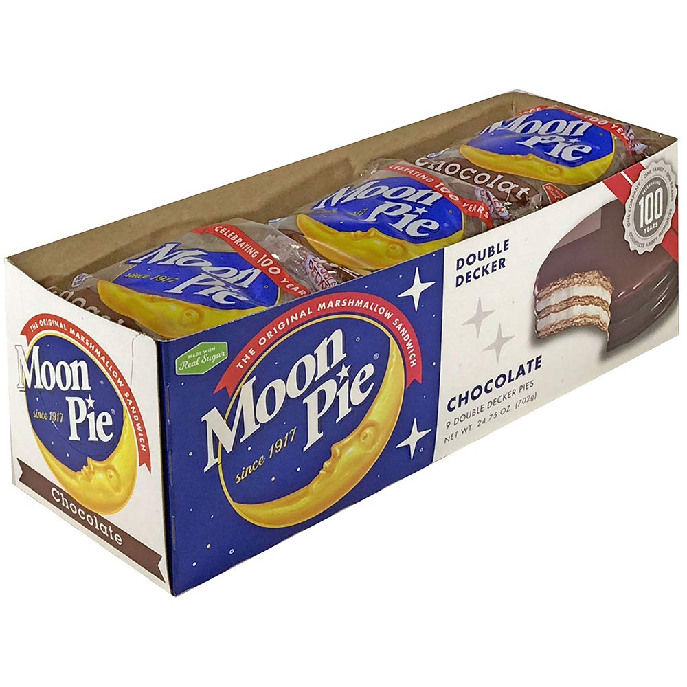 MoonPie Double Decker Chocolate Pie by Moon Pie – 1 Count (Pack of 54), Pack of 54