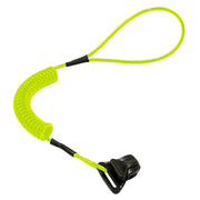 Ergodyne Lime / Each / Coil Lanyard - Clamp - 2lbs Hard Hat Accessories