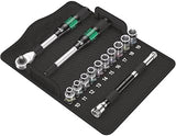 Wera 05004090001 8006 SC 1 ZYKLOP HYBRID RATCHET SET 1/2" DRIVE METRIC 13 PIECES