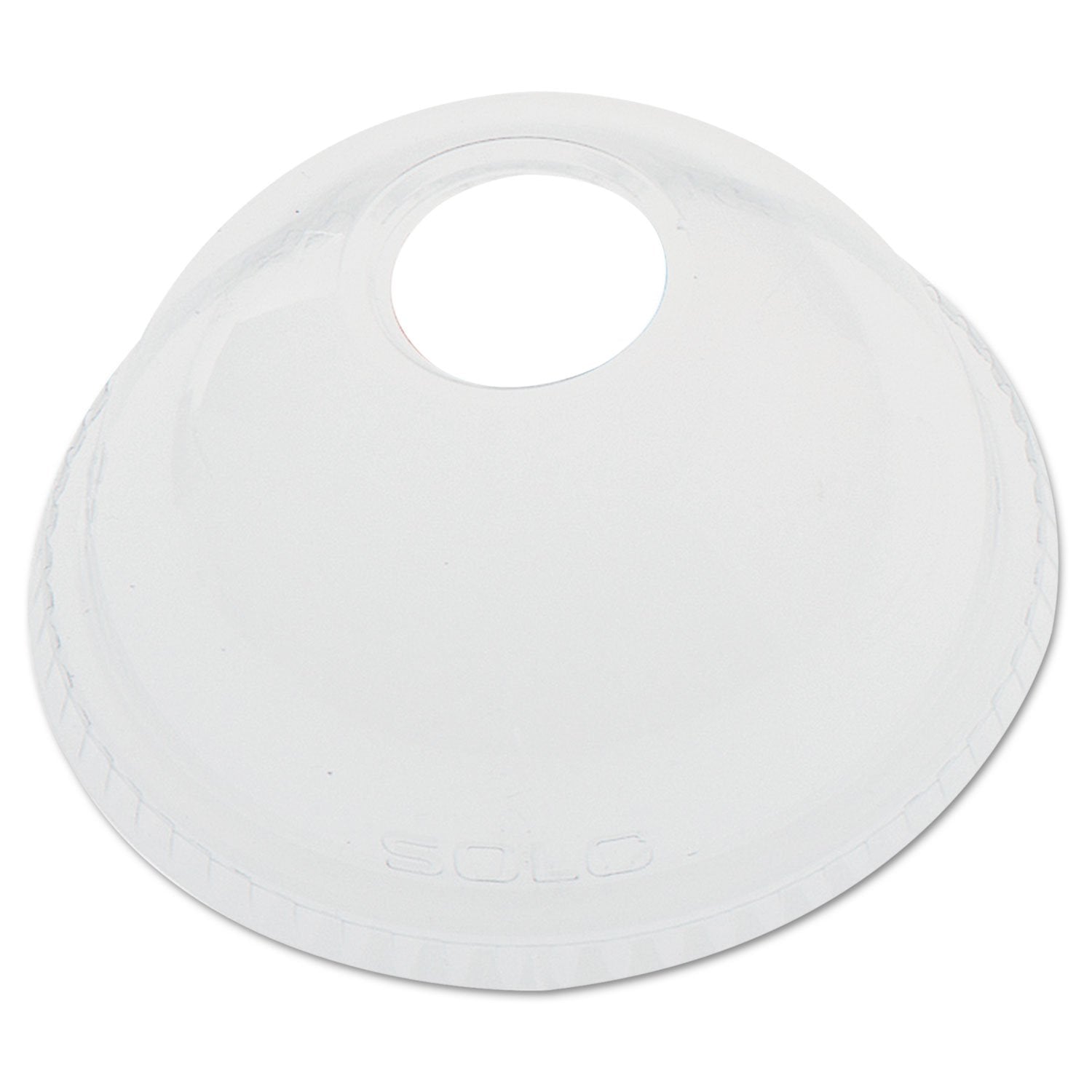 Dome-Top Cold Cup Lids in Clear