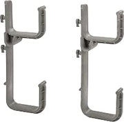 Global Industrial Accessory Square Hooks, 4-3/8" Deep, for Industrial Service Cart, Structural Foam, 2/Pk